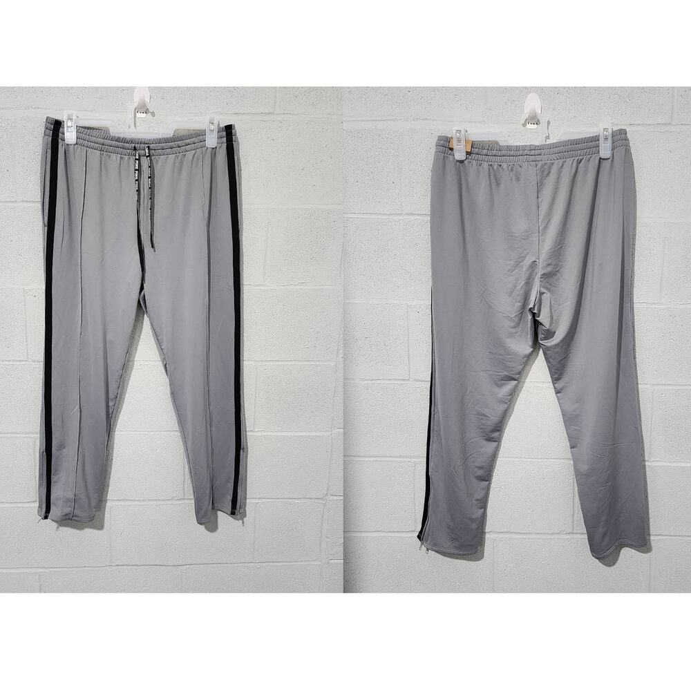 Victoria's Secret PINK Active Gray Track Pants Size XL NWT